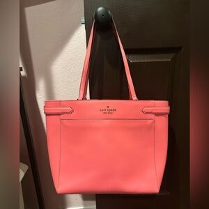 Kate Spade GUC Pink Laptop Tote Bag